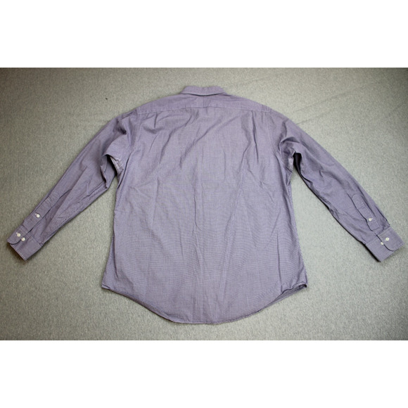 Polo Ralph Lauren Dress Shirt Men's 16.5 Purple Custom Fit Formal Button-Up - Picture 2 of 7
